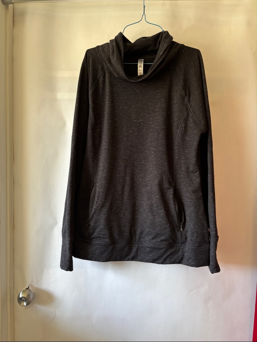 Kyodan Black Heather Pullover , men or women, size xl